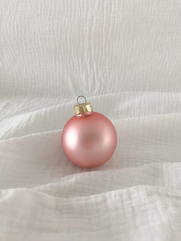 Personalisierte Kugeln rosa