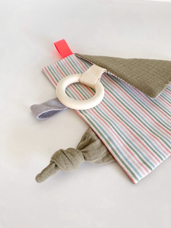 Knistertuch Stripes personalisierbar