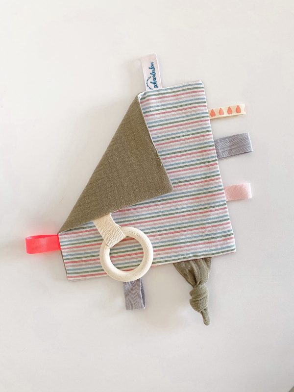 Knistertuch Stripes personalisierbar