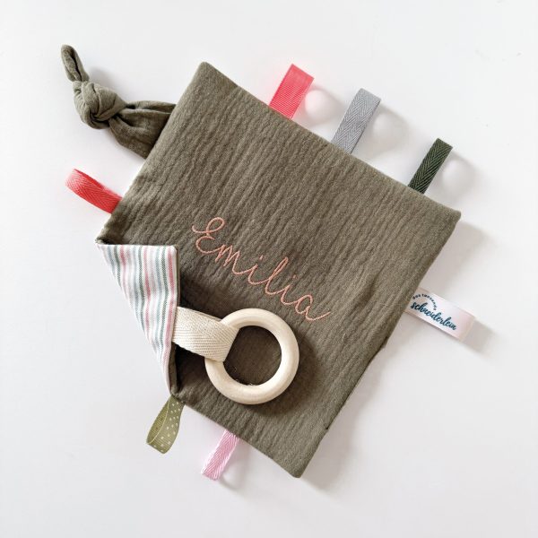 Knistertuch Stripes personalisierbar