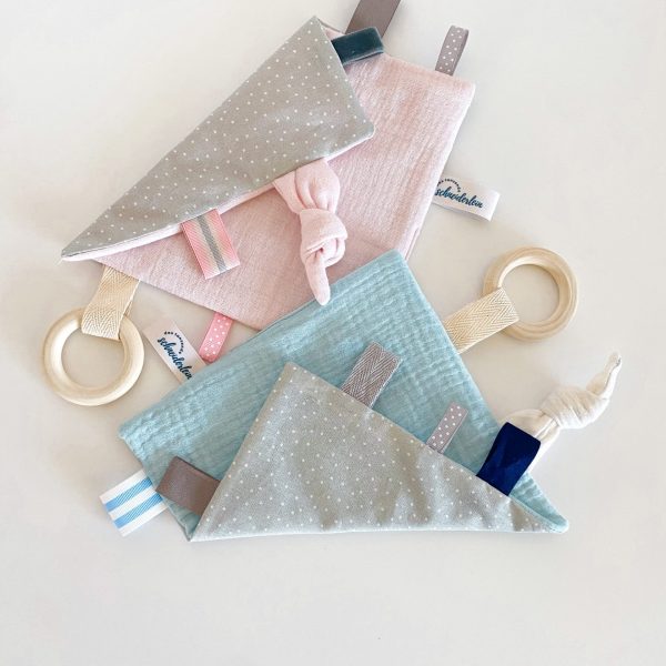 Knistertuch Babyblau