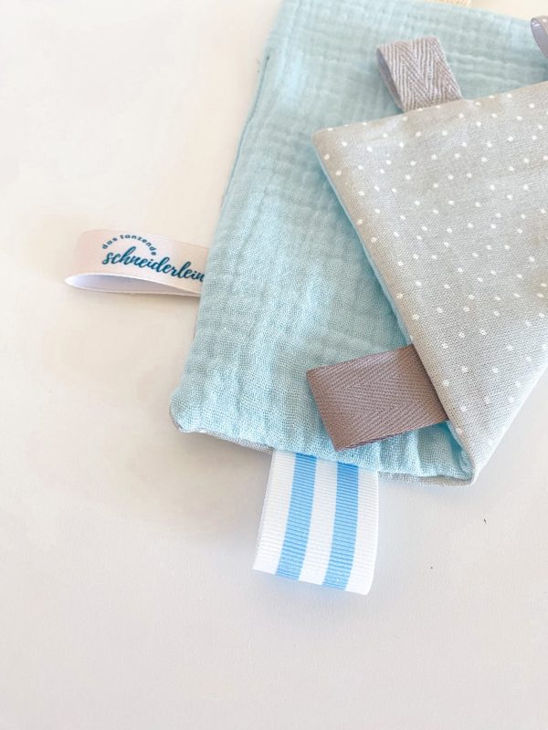 Knistertuch Babyblau