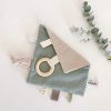 Knistertuch Mint personalisierbar