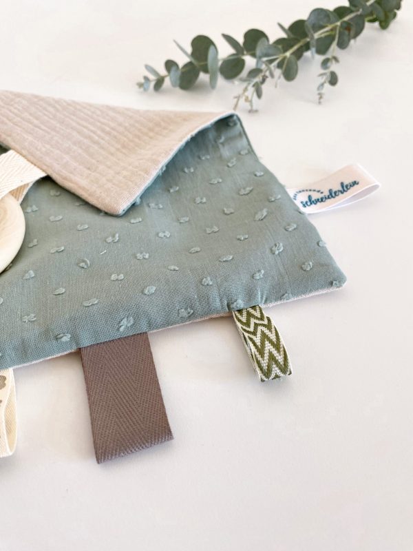 Knistertuch Mint personalisierbar
