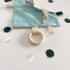 Knistertuch Dreieckli mint
