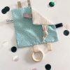 Knistertuch Dreieckli mint