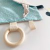 Knistertuch Dreieckli mint