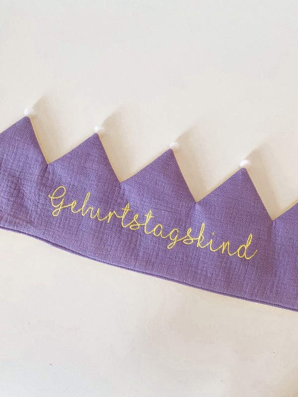 Geburtstagskrone Lilia
