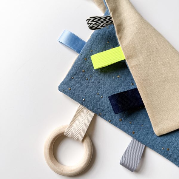 Knistertuch Sternenhimmel personalisierbar