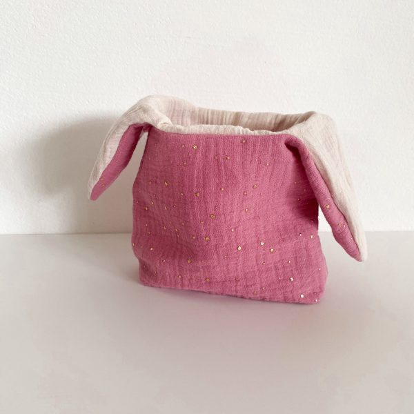Ostersäckli Rosa Musselin