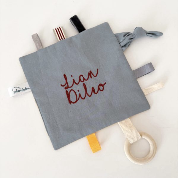 Knistertuch Abendsonne personalisierbar
