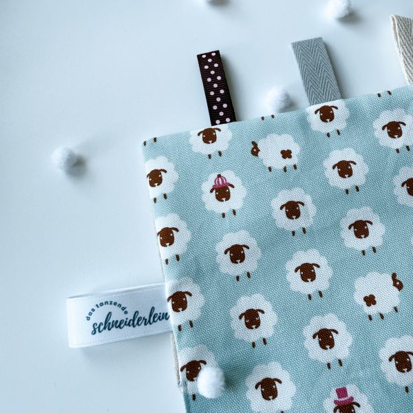 Knistertuch Sheepy personalisierbar