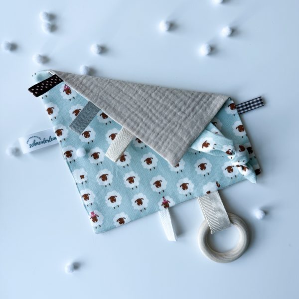 Knistertuch Sheepy personalisierbar