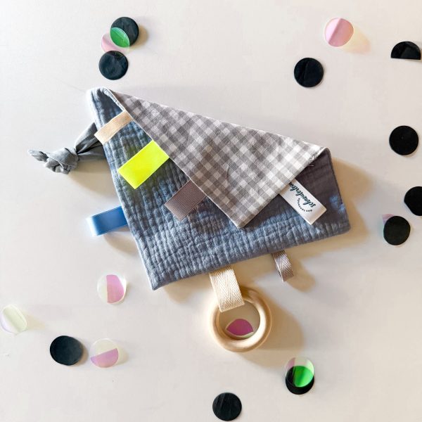 Knistertuch Neonwölkchen