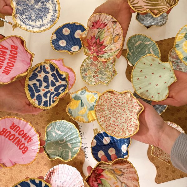 DIY Box für 5 Jakobsmuscheln