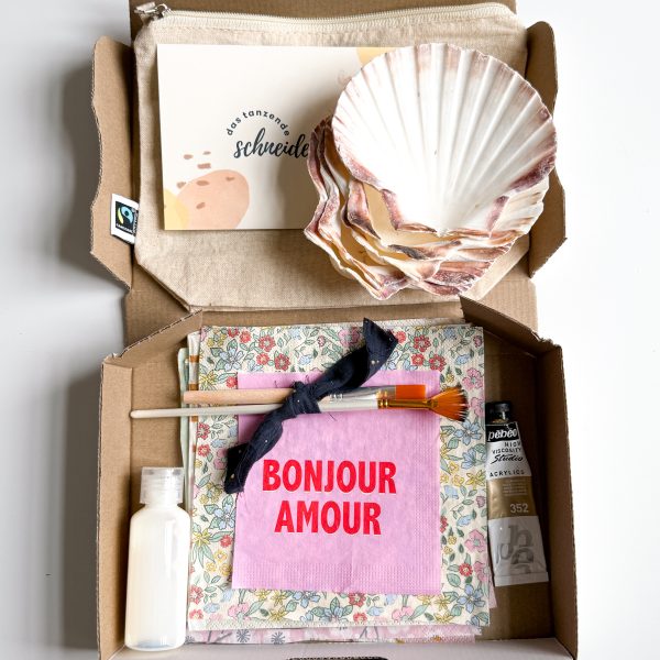 DIY Box für 5 Jakobsmuscheln