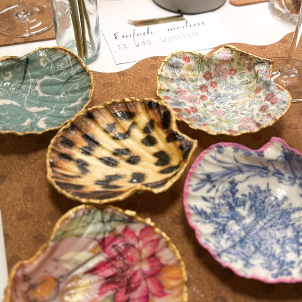 DIY Box für 5 Jakobsmuscheln