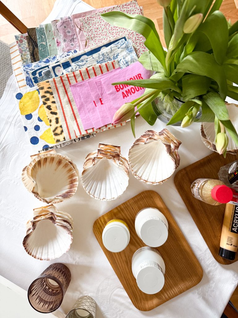 Kreativer Kindergeburtstag in der Region Uster – Muschel-Workshop für Kinder