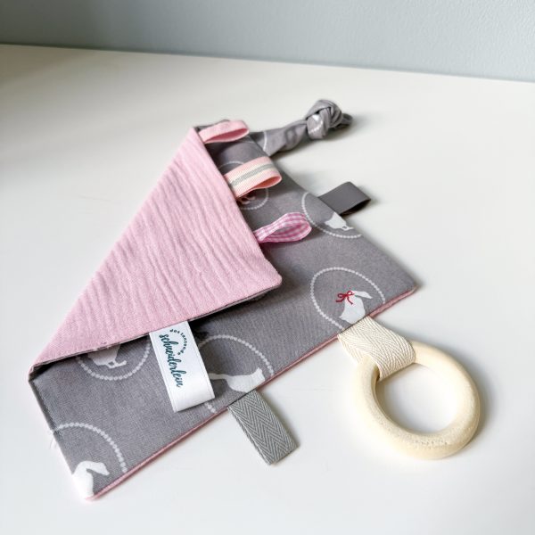 Knistertuch Gänsemarsch personalisierbar