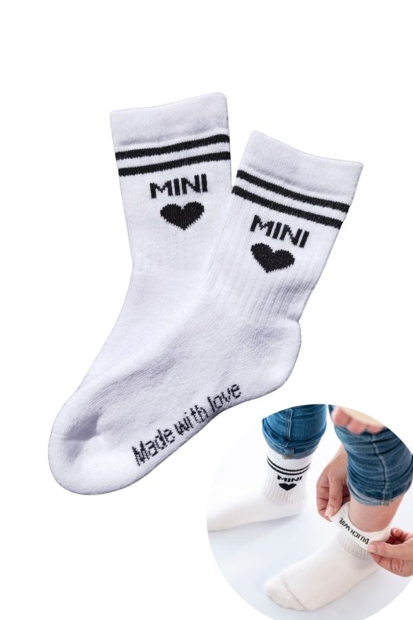 Socken Mini mit Herz