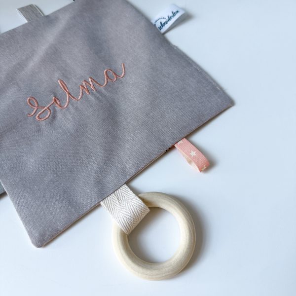 Knistertuch Marienkäfer personalisierbar