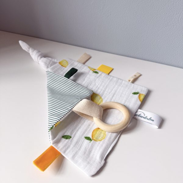 Knistertuch Zitronen personalisierbar