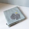 IMG_0401 Babydecke „Happy Hippo“ aus Baumwolle – 80x100 cm