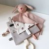 Nuschi „Love Bunny“ rosa – Schnuffeltuch aus Baumwolle