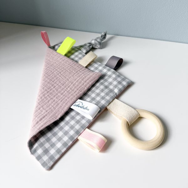Knistertuch Neontraum personalisierbar