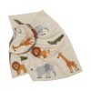 Babydecke „African Safari“ aus Baumwolle – 80x100 cm